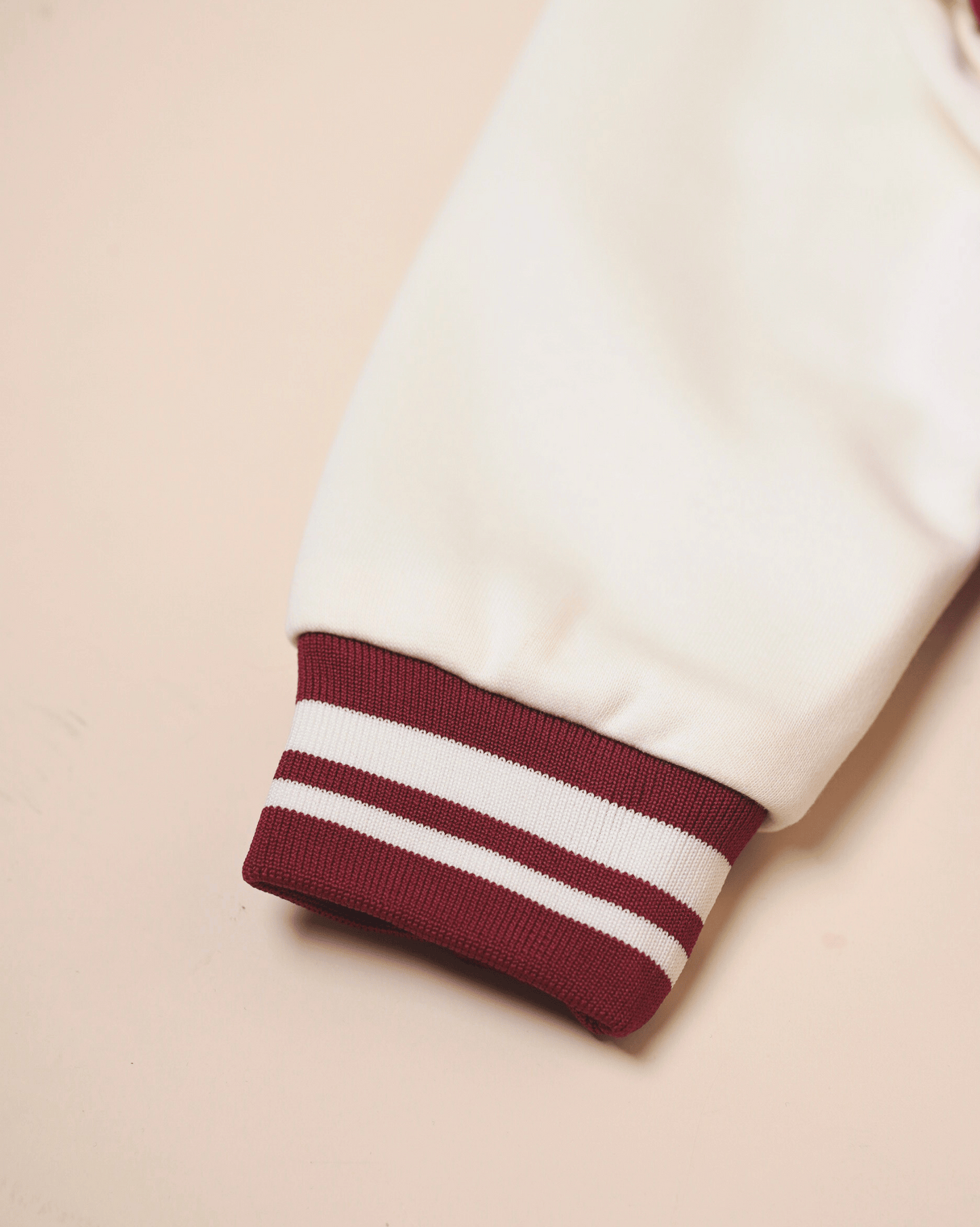 Personalized Varsity Jacket for Kids Custom Front Initial & Back Name