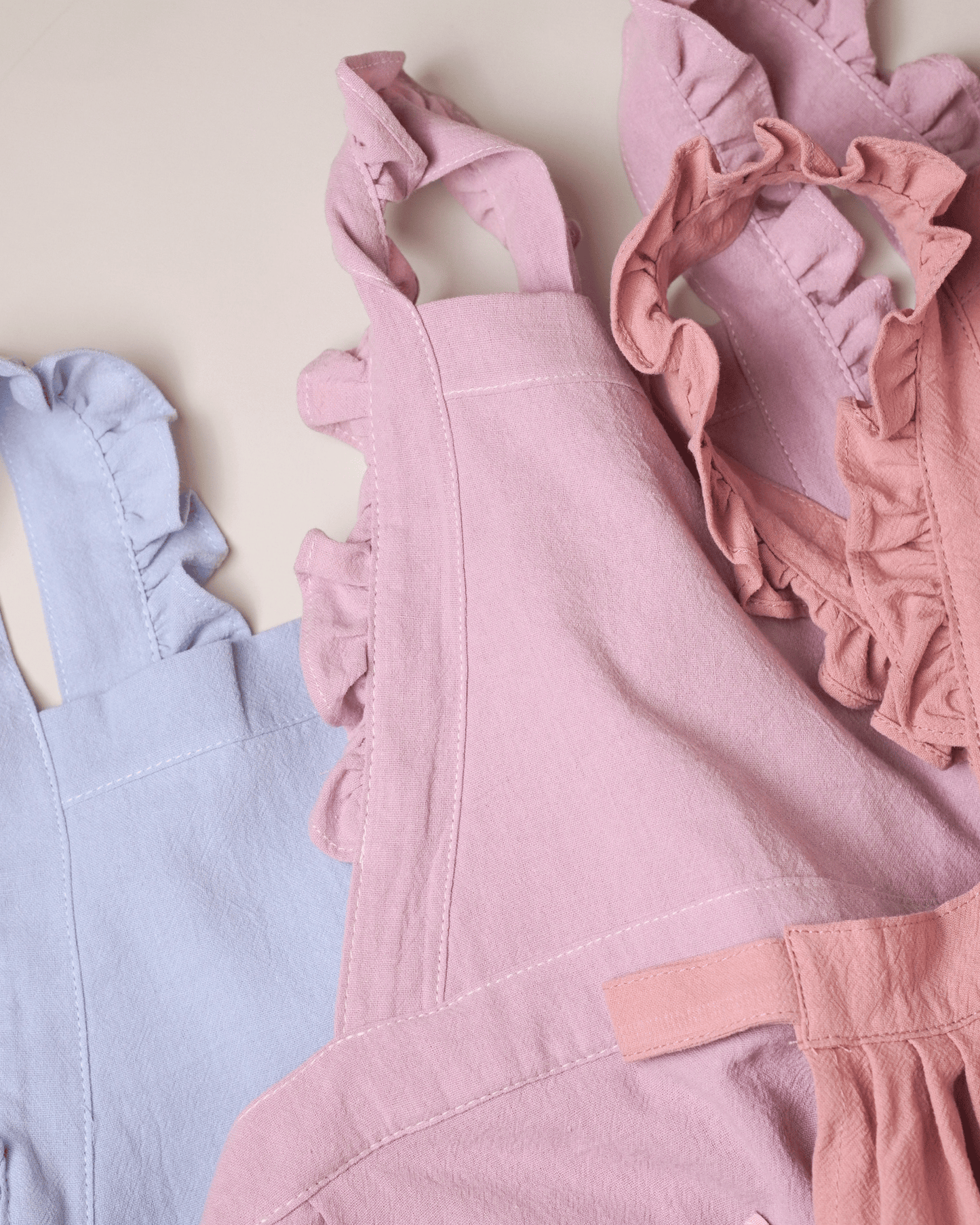 Custom Ruffled Apron for Kids Personalized with Name Perfect for Baking, Art & Playtime