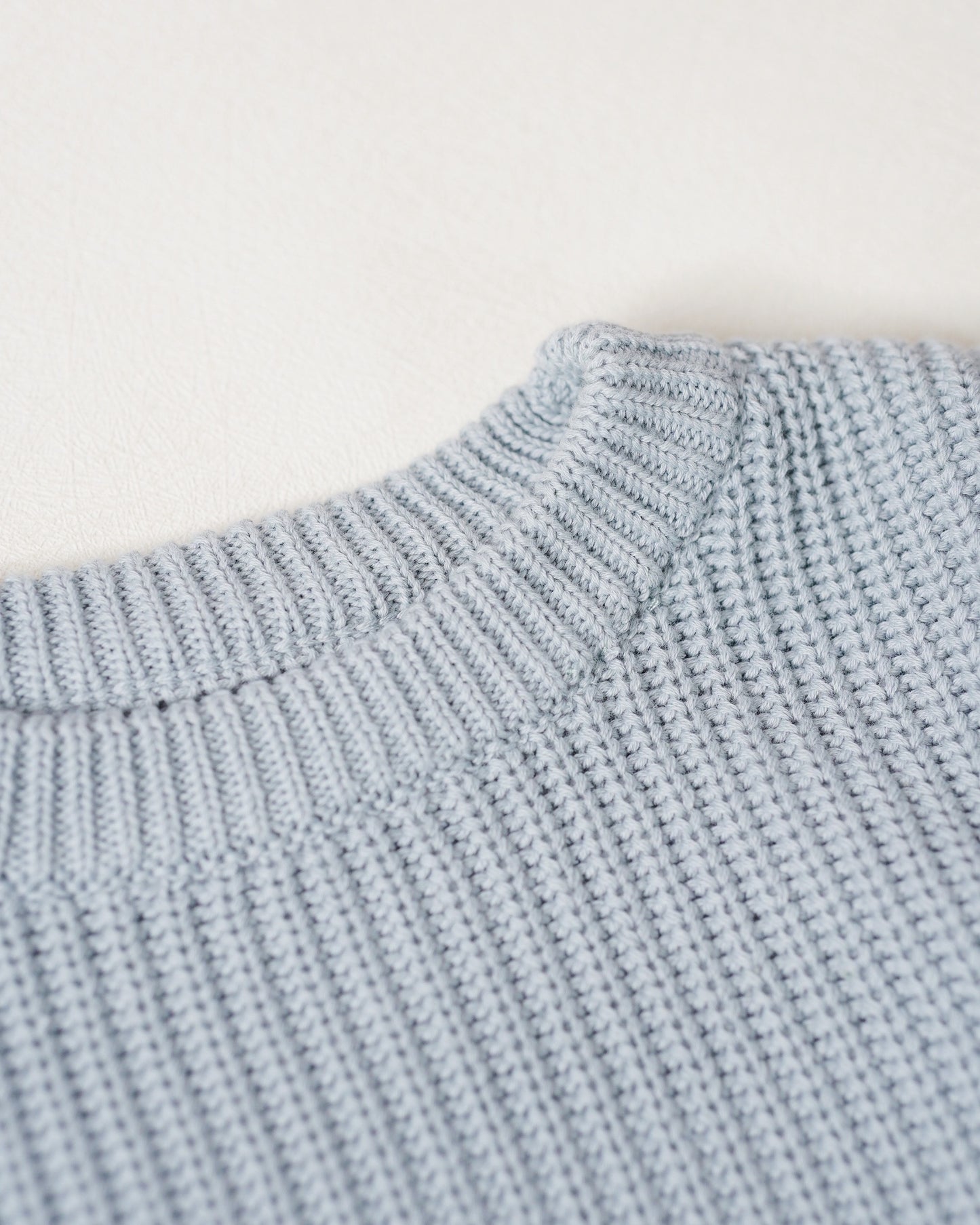 Personalized Embroidered Knitted Pullover Organic Cotton - Custom Sweater