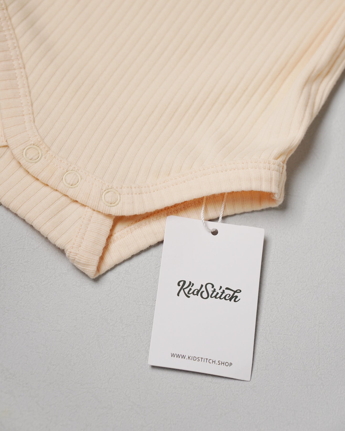 Personalized Embroidered Ribbed Long Sleeve Bodysuit with Custom Name