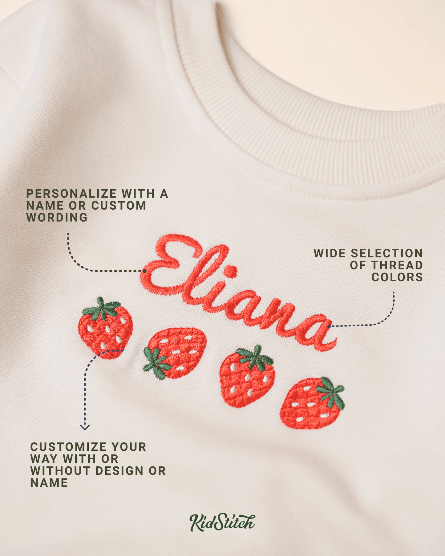 Cowboy Embroidered Design with Personalized Name Sweatshirt