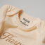 Personalized Embroidered  Ribbed Long Sleeve Bodysuit with Custom Name