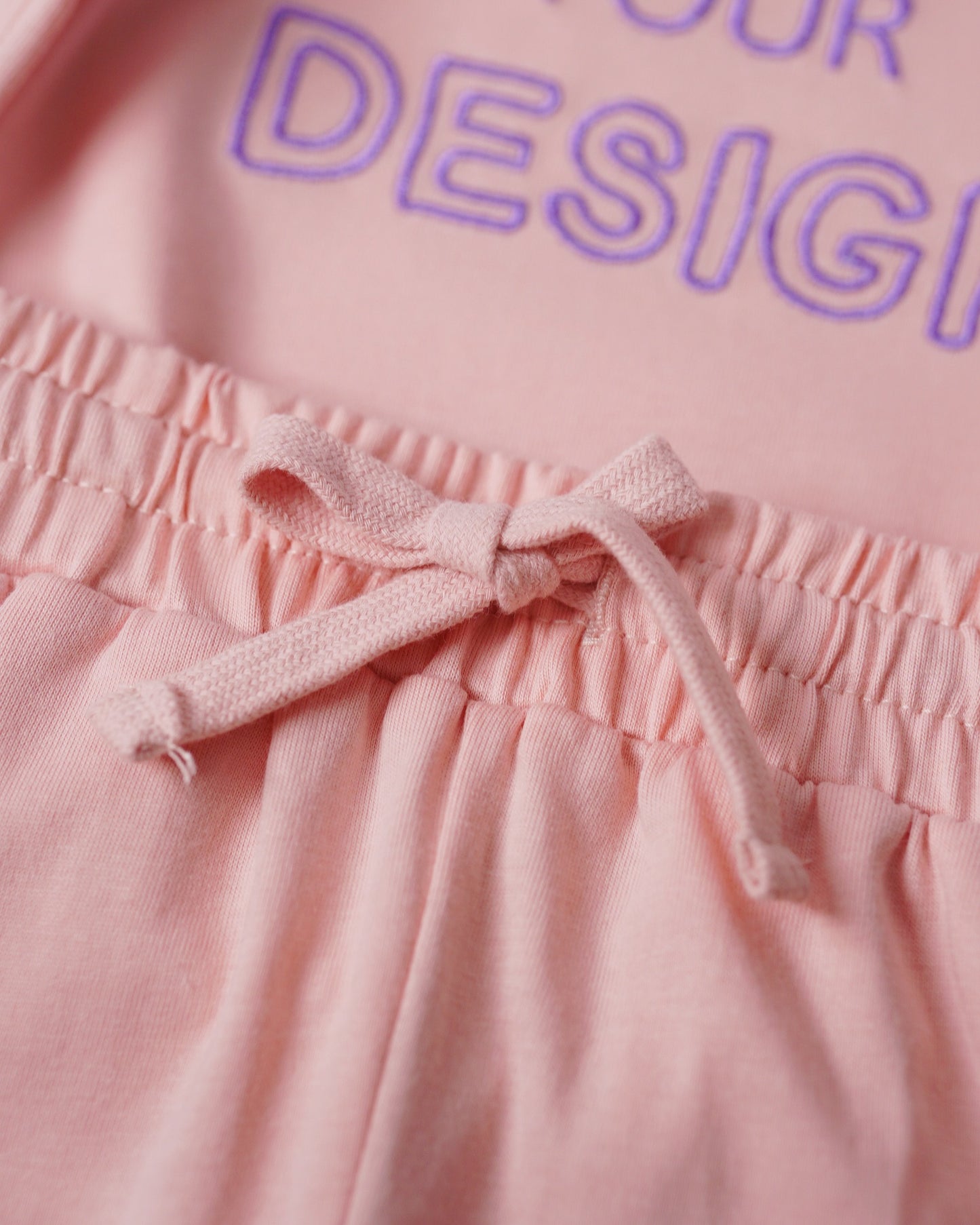Personalized Summer T-Shirt & Shorts Set Organic Cotton - Custom Name for Summer