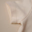 Personalized Embroidered Baby Announcement Bodysuit. Natural Color