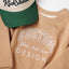 Personalized Custom Embroidered Organic Sweatshirt Set
