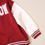 Personalized Puff Varsity Jacket Custom Name Front and Back for Kids