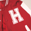 Personalized Puff Varsity Jacket Custom Name Front and Back for Kids