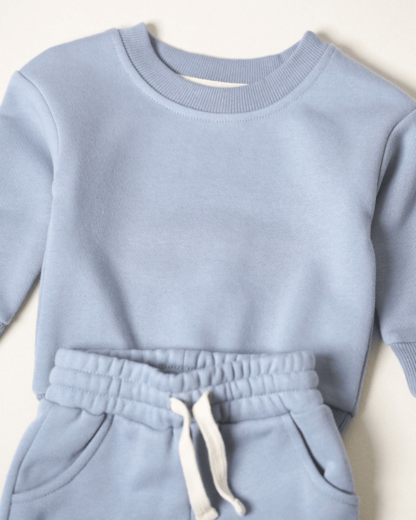 Cute Bow Outfit Embroidered with Custom Name - Sweatshirt Set