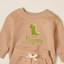 Custom Embroidered Dino Design Kids Sweatshirt Set