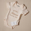 Kidstitch Organic Baby Bodysuit Short Sleeve - Baby Announcements