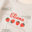 Pumpkin and Name Embroidered Sweatshirt Set