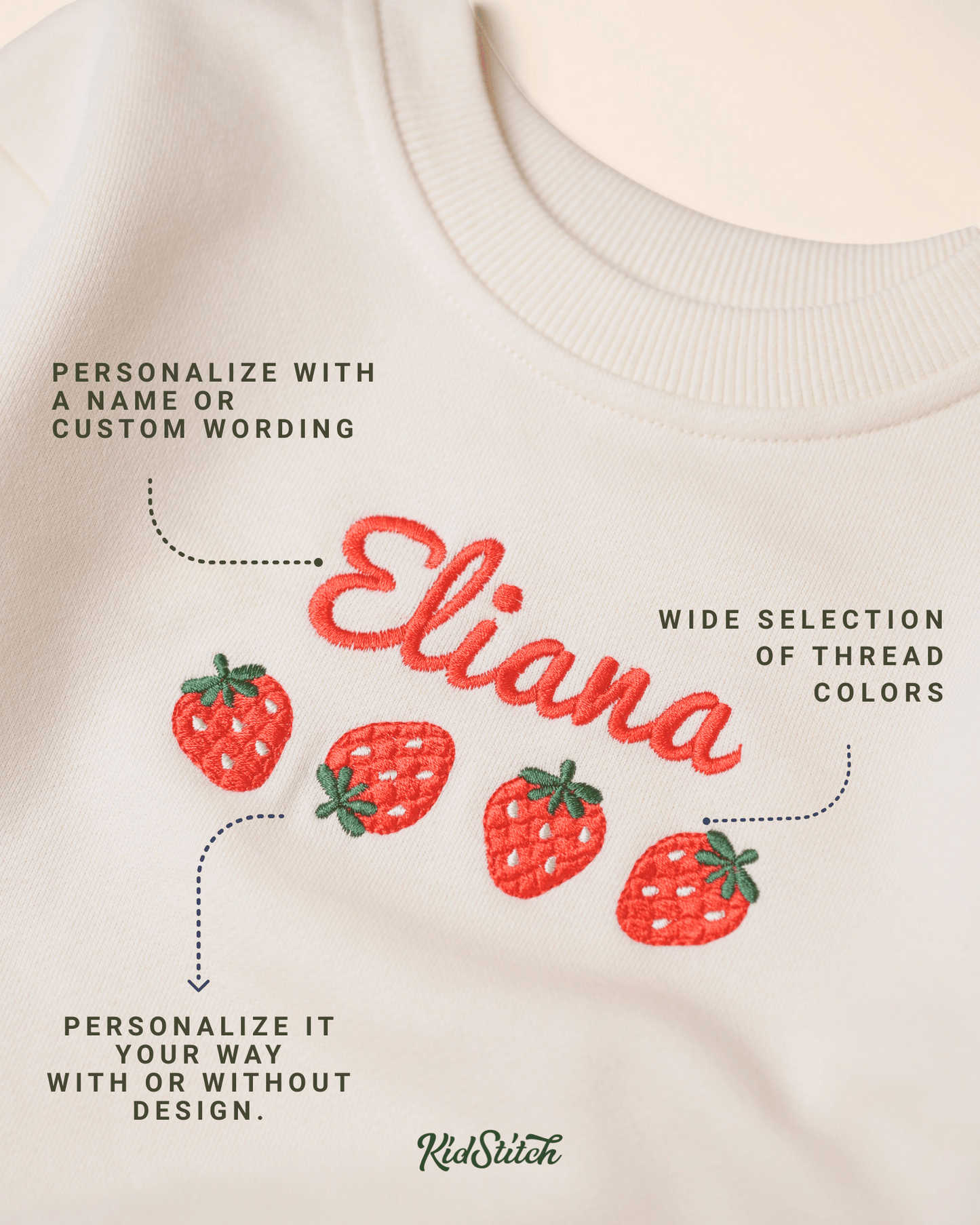 Pumpkin and Name Embroidered Sweatshirt Set