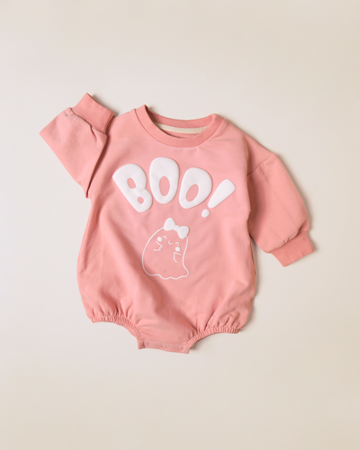 Custom Puff Boo Bubble Romper Soft Organic Cotton Baby & Toddler Outfit