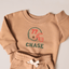 Football Embroidered Sweatshirt Set with Personalized Name & Number