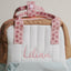 Custom Name Quilted Mini Backpack for Toddlers – Soft Pastel Preschool Bag with Front Pocket